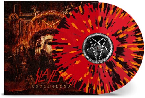 Slayer-Repentless (Transparent Red w/Orange & Black Splatter Vinyl) (LP)