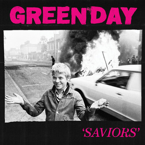 Green Day-Saviors (INEX) (Pink/Black LP)