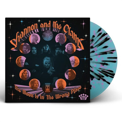 Shannon And The Clams-The Moon Is In The Wrong Place (INEX) (Blue, Pink & Black Vinyl) (LP)