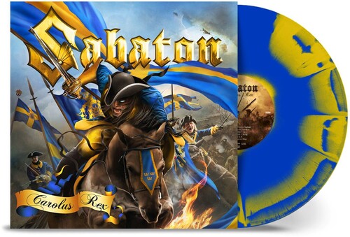 Sabaton-Carolus Rex (Blue Yellow Sunburst Vinyl) (LP)