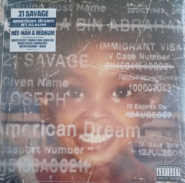 21 Savage-American Dream (2XLP)
