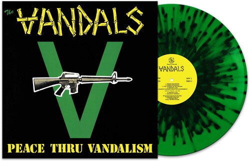 The Vandals-Peace Thru Vandalism (Green/Black Splatter Vinyl) (LP)