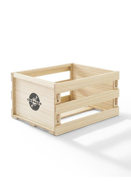 Record Storage Crate-Tool-less Assembly-Natural Color