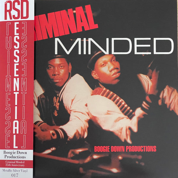 Boogie Down Productions-Criminal Minded (RSD Exclusive Silver LP)