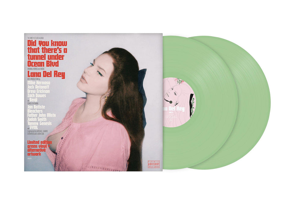 Lana Del Rey-Did You Know That There's A Tunnel Under Ocean Blvd. (Indie Exclusive Green Alt Cover 2XLP)