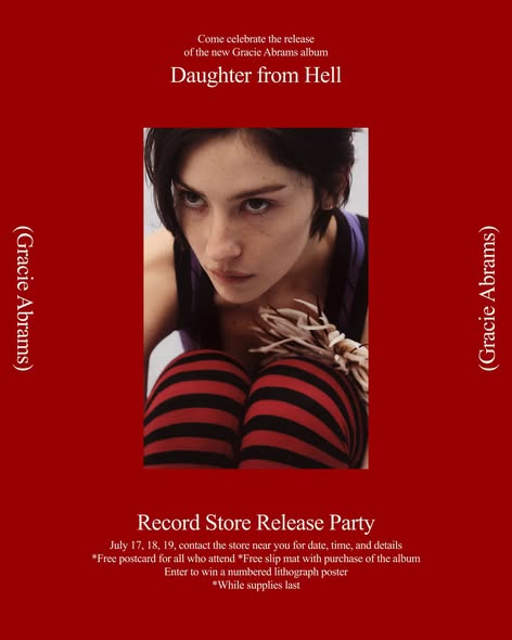 Gracie Abrams Release Party