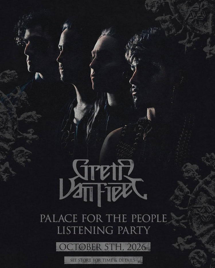 Greta Van Fleet Advance Listening Event-Mon Oct 5 @ 6pm