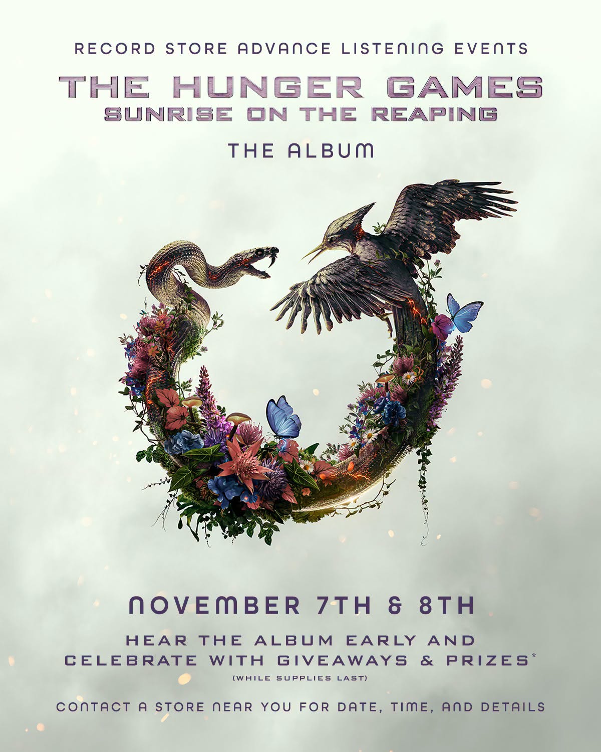 11/7 @ 6pm: The Hunger Games: Sunrise On The Reaping Advance Listening Event