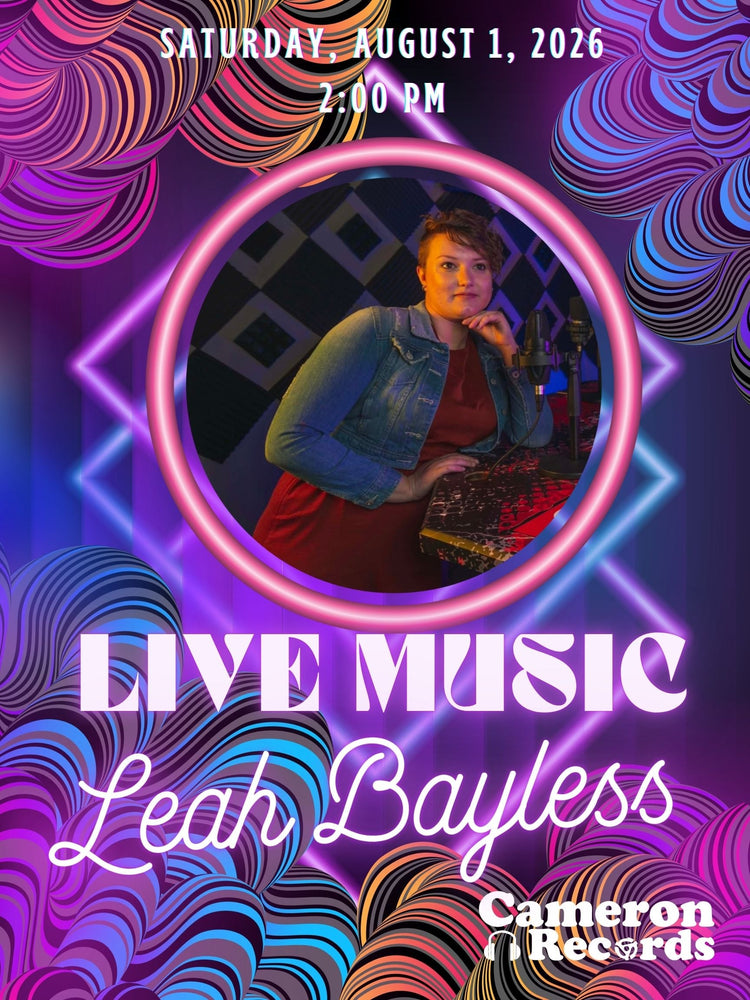 Live Music: Leah Bayless - Sat August 1 at 2pm