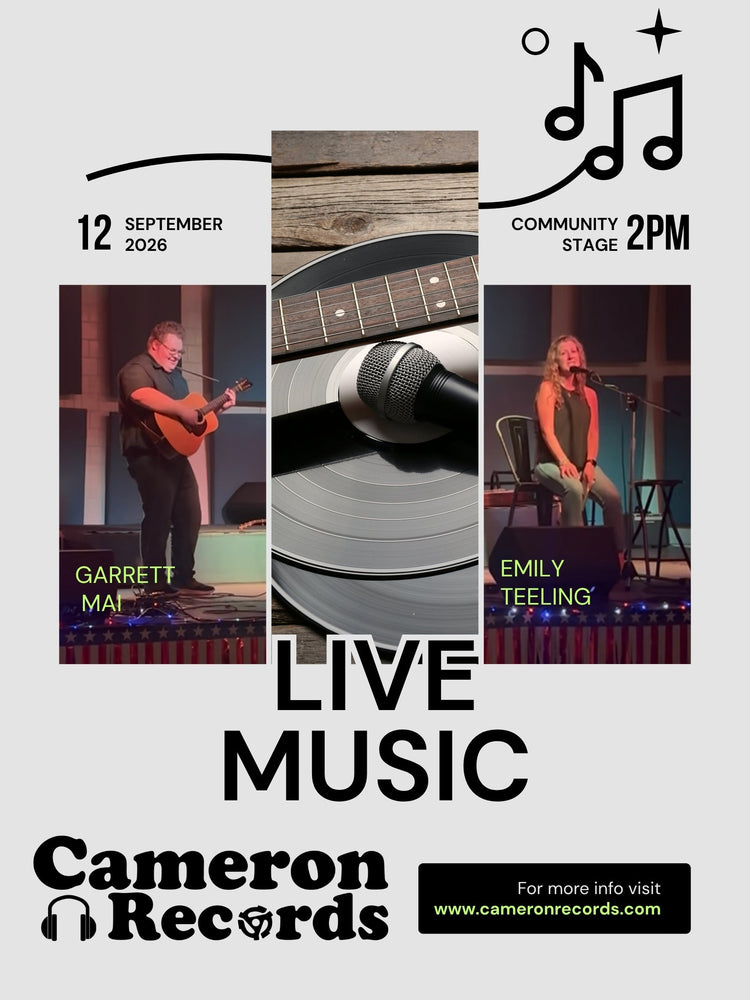 Live Music: 9/12 @ 2pm Emily Teeling & Garrett Mai