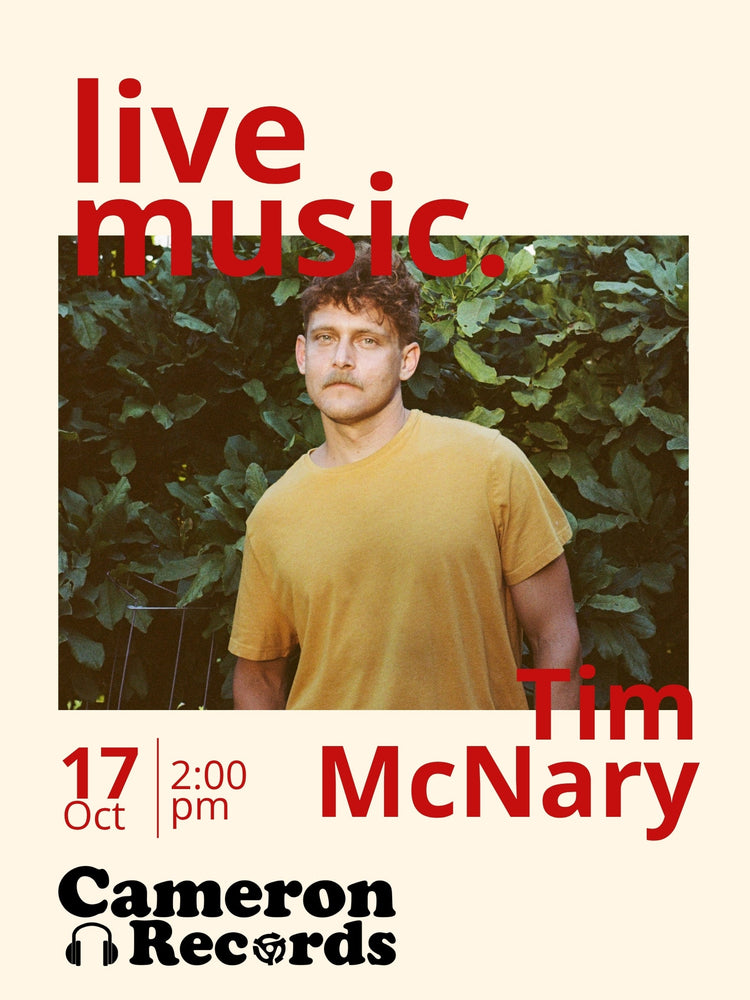 Live Music: 10/17 @ 2pm Tim McNary