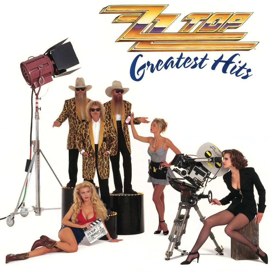 (PRE-ORDER) ZZ Top-Greatest Hits (Clear, Yellow & Blue Vinyl) (2XLP)