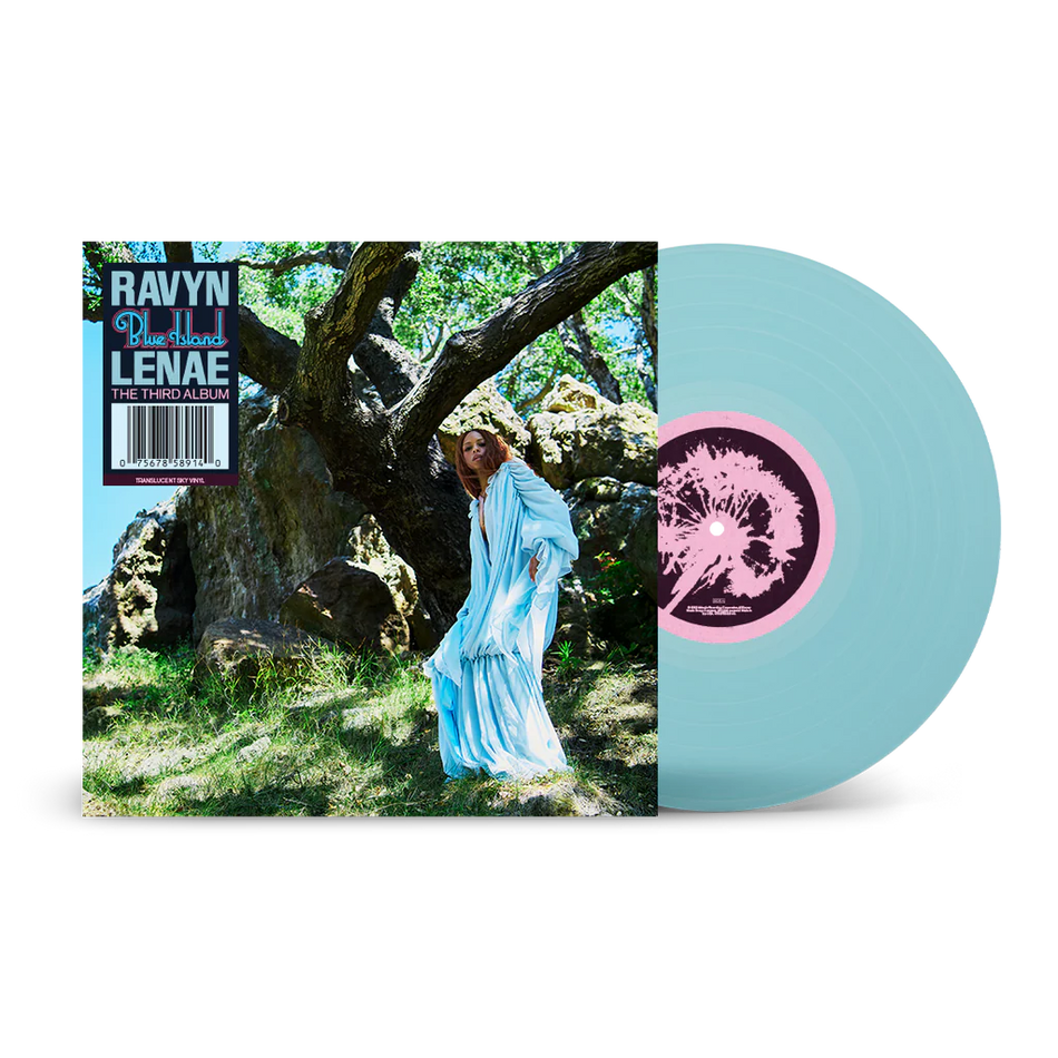 (PRE-ORDER) Ravyn Lenae-Blue Island (Translucent Sky Vinyl)