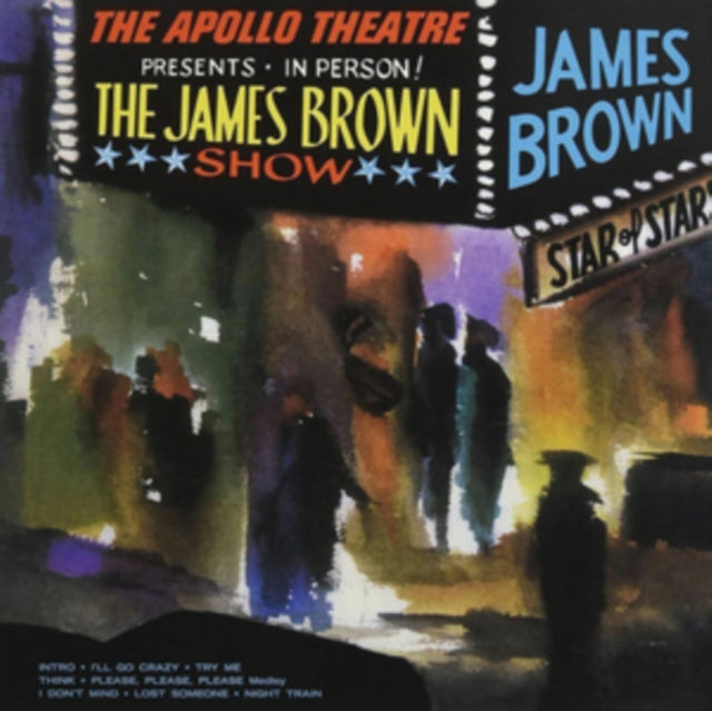 James Brown-Live At The Apollo (Blue Vinyl) (LP)
