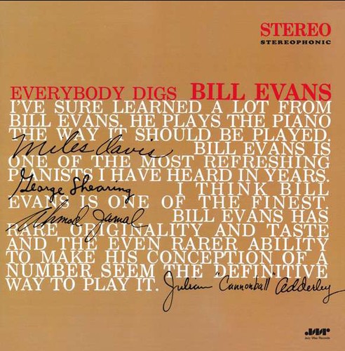 Bill Evans-Everybody Digs Bill Evans (LP)
