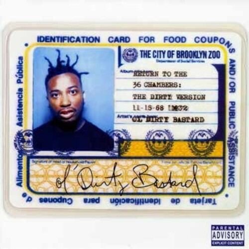 Ol' Dirty Bastard-Return to the 36 Chambers (2XLP)