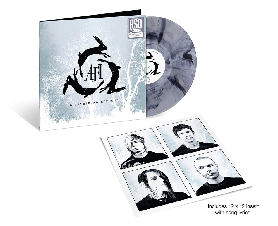 (PRE-ORDER) AFI-Decemberunderground (INEX) (Clear/Smoke LP)