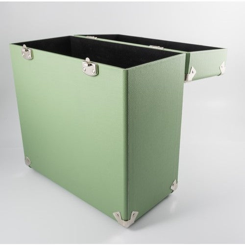 GPO Retro 12" Vinyl Record Case-Green