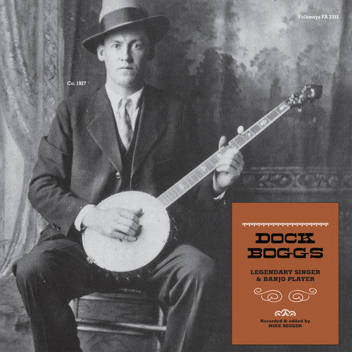 Dock Boggs-Legendary Singer & Banjo Player (LP)