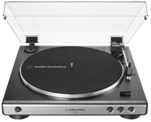 Audio Technica AT-LP60X-GM Turntable - Fully Automatic - Belt-Drive (Gun Metal/Black)