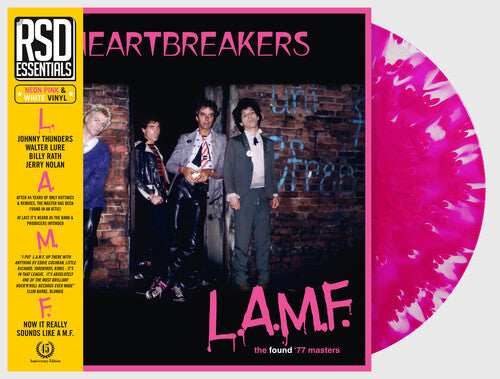 Heartbreakers-L.A.M.F.-The Found '77 Masters (INEX) (Pink & White Vinyl) (LP)