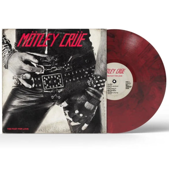 (PRE-ORDER) Motley Crue-Too Fast For Love (INEX) (Red/Black Vinyl) (LP)