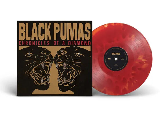 Black Pumas-Chronicles of a Diamond (INEX) (Cloudy Clear & Red LP)