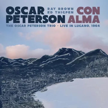Oscar Peterson-Con Alma: "The Oscar Peterson Trio"-Live In Lugano, 1964 (Light Blue LP) (RSDBF2023)