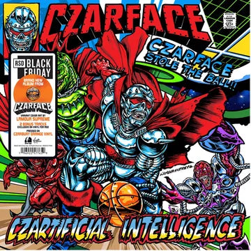 Czarface-Czartificial Intelligence (Stole The Ball Edition) (Orange LP) (RSDBF2023)