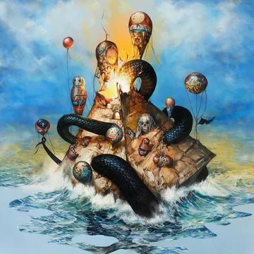 Circa Survive-Descensus (Blue/Yellow/Burgundy Splatter 2XLP) (RSDBF2024)