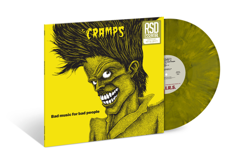 (PRE-ORDER) The Cramps-Bad Music For Bad People (INEX) (Green Vinyl) (LP)