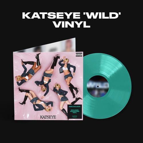 (PRE-ORDER) Katseye-Wild (Aquamarine Vinyl) (LP)