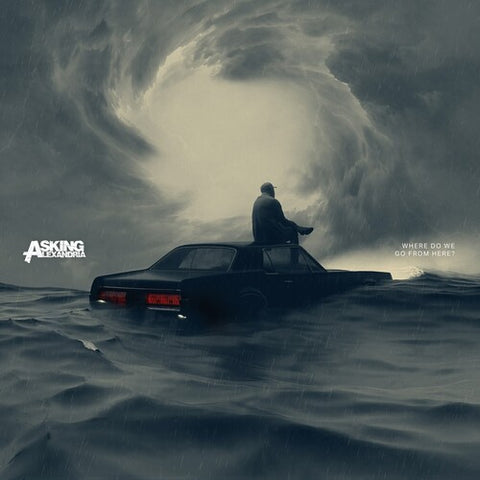 (PRE-ORDER) Asking Alexandria-Where Do We Go From Here? (Aqua Vinyl) (LP)