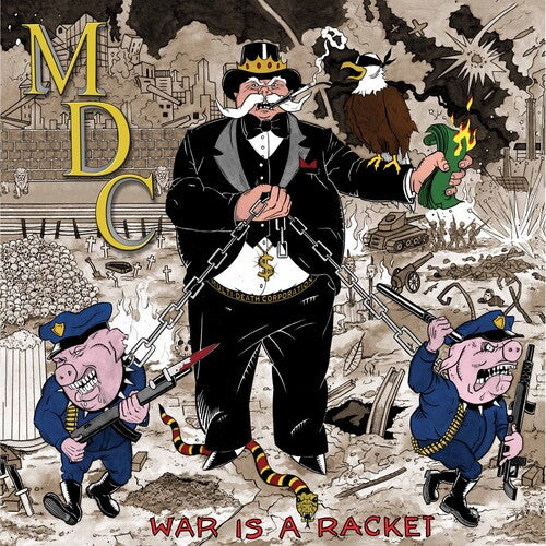 MDC-War Is A Racket (Pink Vinyl) (LP)