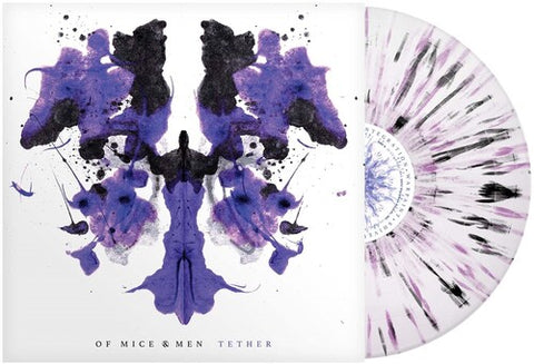 (PRE-ORDER) Of Mice & Men-Tether (White, Purple & Black Splatter Vinyl) (LP)