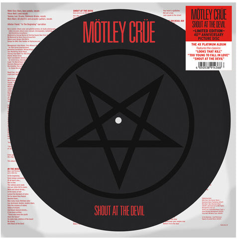 (PRE-ORDER) Motley Crue-Shout At The Devil (Picture Disc) (LP)