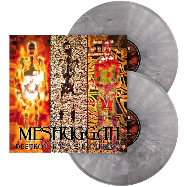 (PRE-ORDER) Meshuggah-Destroy Erase Improve (Gray/Black/White Marble Vinyl) (2XLP)