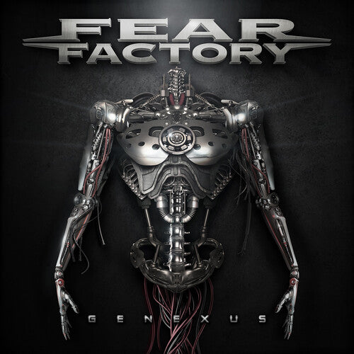 (PRE-ORDER) Fear Factory-Genexus (Crystal Clear Black & White Splatter Vinyl) (2XLP)