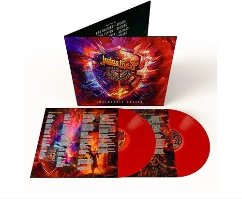 Judas Priest-Invincible Shield (INEX) (Red Vinyl) (2XLP)