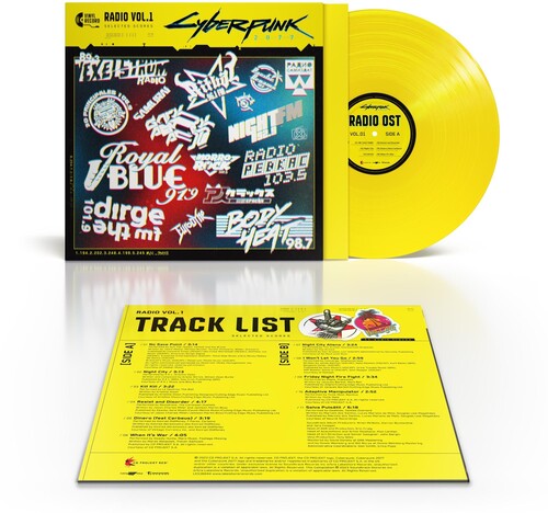 Various Artists-Cyberpunk 2077 Radio 1 (Yellow Vinyl) (LP)