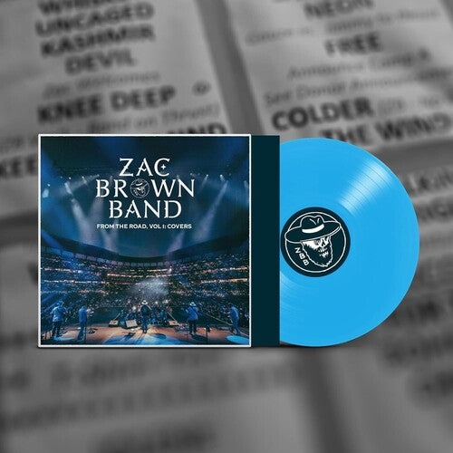 (PRE-ORDER) Zac Brown-From The Road Vol 1: Covers (Blue Vinyl) (2XLP)