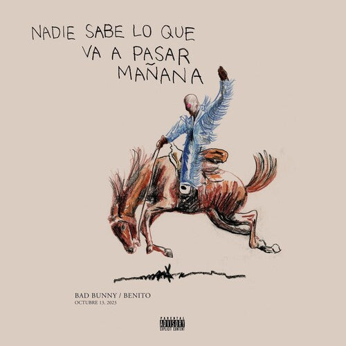 (PRE-ORDER) Bad Bunny & The Weeknd-Nadie Sabe Lo Que Va A Pasar Manana (2XLP)