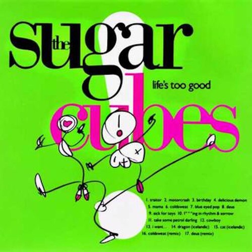 The Sugarcubes-Life's Too Good (Clear Vinyl) (LP)