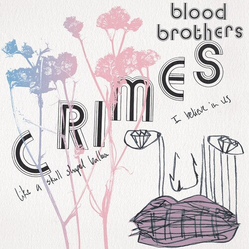 The Blood Brothers-Crimes (Collector's Edition) (Bubblegum Pink & Baby Blue Vinyl) (2XLP) (Copy)