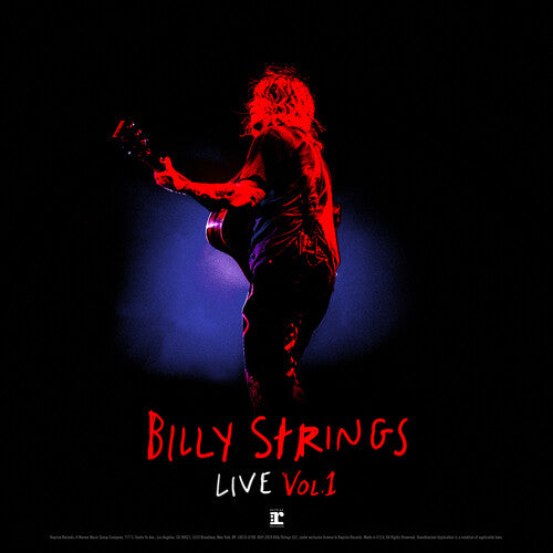 )Billy Strings-Billy Strings Live Vol 1 (INEX) (Blue Vinyl) (2XLP)