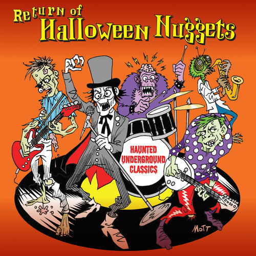 Various Artists-The Return Of Halloween Nuggets (Orange & Black Splatter Vinyl) (LP)
