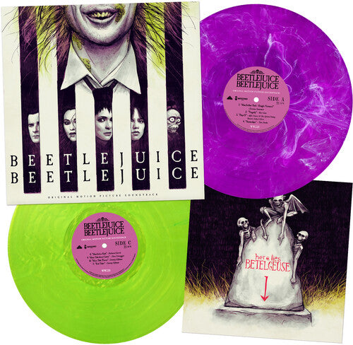 (PRE-ORDER) Tim Burton-Beetlejuice Beetlejuice (Original Soundtrack) (Colored Vinyl) (2XLP)