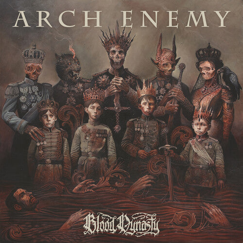 (PRE-ORDER) Arch Enemy-Blood Dynasty (INEX) (White Vinyl) (LP)