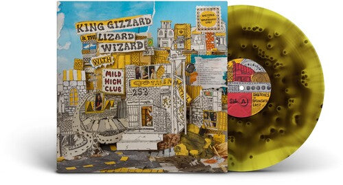 King Gizzard & The Lizard Wizard/Mild High Club-Sketches Of Brunswick East (Yellow & Black Cloudy) (LP)