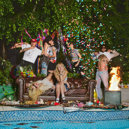 Lambrini Girls-Who Let The Dogs Out (INEX) (Blue Vinyl) (LP)